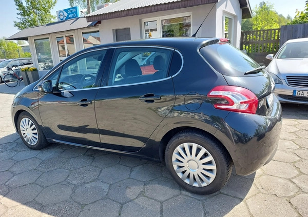 Peugeot 208 cena 24500 przebieg: 124529, rok produkcji 2012 z Dębno małe 277